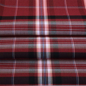 Kain Poliester Viscose Bermotif Kotak-Kotak, Laris Manis, OEM, Lembut, Modis, Plaid, Kain Custom - Product Image 2