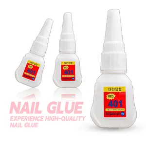 Colle d'extension d'ongles compatible avec le gel pour ongles Durcissement rapide sans jaunissement pour la maison et le salon