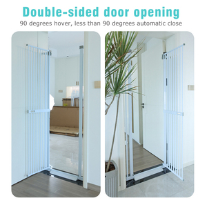 Thêm áp lực cao Gắn Cổng trắng đen lớn trẻ em an toàn thú cưng cửa bền bảo vệ em bé mèo hàng rào chó - Product Image 5