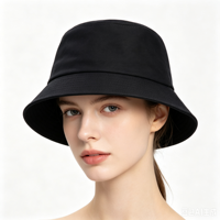 Topi Nelayan Pria Wanita untuk Memancing, Pelindung Matahari Outdoor, Kain Kanvas Katun 100%, Gaya Kasual, Empat Musim