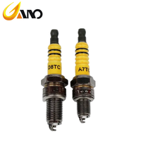 Bougie d'allumage pour moto WANOU, bougie d'allumage automatique en iridium de haute qualité A7TC