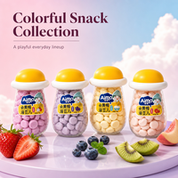 Biscuits pour bébés Aimo, semi-mous, aux fruits, probiotiques, avec poudre de protéines, boîte de 16 g, durée de conservation de 12 mois