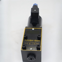 Válvula de compresión hidráulica de desbordamiento T22BH-B6H T22EH-B6H 230V AC 24V 220V 380V 250V Válvula direccional solenoide hidráulica