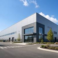Edificio Industrial de Estructura de Acero de Gran Envergadura, Taller Metálico Duradero con Sistema de Grúas para la Construcción de Industria Pesada