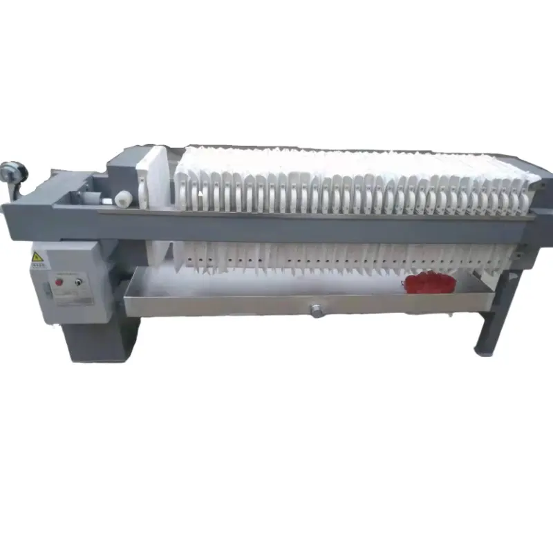 Placa e quadro lama desidratação máquina para lodo filtro prensa