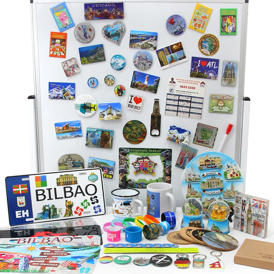 Custom Printing Universal Size Tin Magnet 65*90 53*80 Mm Bahamas Souvenir Fridge Magnets