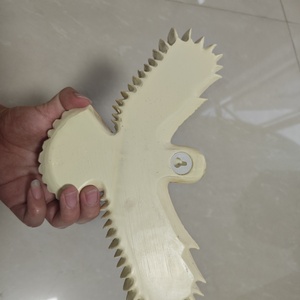 Figurine murale en résine Hibou de grange à ailes déployées, Décoration murale, Figurine animale, Décoration de jardin, Artisanat d'art animalier, Ornement intérieur/extérieur, Cadeau - Product Image 6