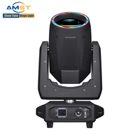 Nouvelle Arrivée Lumière de Scène Mobile Professionnelle 380W HID Beam Sharpy avec Anneaux LED 14 Couleurs 20R pour DJ, Mariages et DMX 512