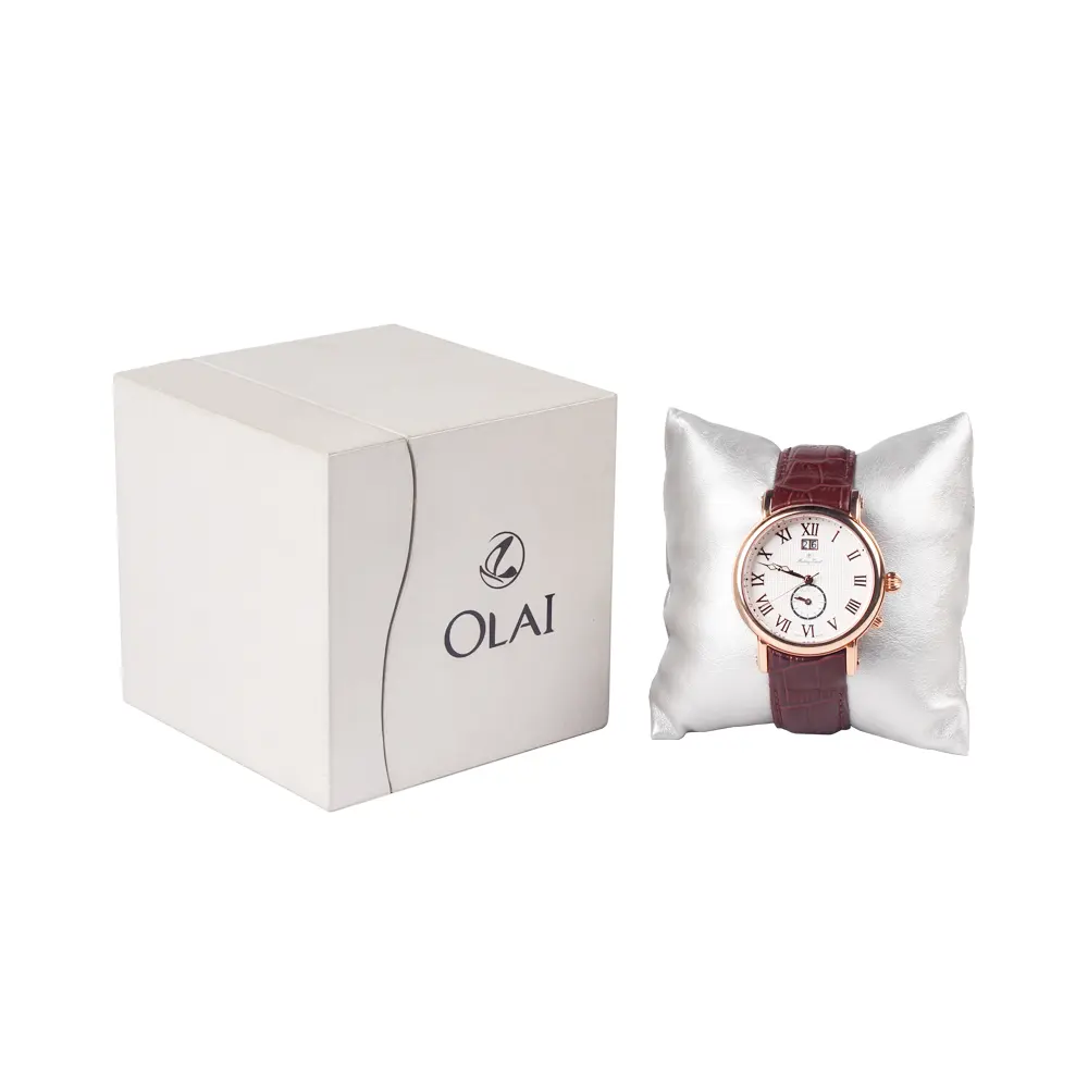 Kundendefiniertes Logo spezielle Karton-Schiebeschachtel Schmuck Armband Uhr Verpackung Schubladenbox