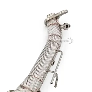 Tubo de Escape Deportivo de Alto Flujo para <span class=keywords><strong>Suzuki</strong></span> Swift 1.4T 2014-2023, Acero Inoxidable con Protector Térmico, Mejora de Potencia para Carreras - Product Image 5