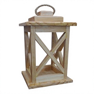 Lanterne porte-bougie en bois faite à la main avec panneaux en verre, impression personnalisable pour la décoration de la maison, décoration de table, mariages, fêtes - Product Image 5