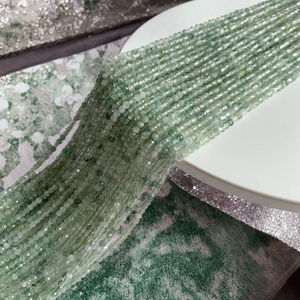 Cuentas Facetadas Redondas de Crisoberyl Verde Natural, Piedras Preciosas Sueltas Pequeñas para Pulseras, Collares y Accesorios de Joyería, Más Vendidas - Product Image 3