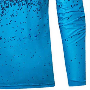 Maillot de compression à manches longues pour homme, séchage rapide, protection UV, sublimation, pour la pêche, le surf et la natation, service OEM - Product Image 5
