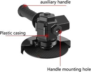 ערכת הסבה למקדחה ידנית למטחנה זוויתית, מתאם מקדחה חשמלית למטחנה, אביזר להמרת מקדחה חשמלית למטחנה - Product Image 3