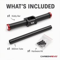 Colonne de direction en fibre de carbone pour trottinette électrique Carbonrevo, fourche avant en fibre de carbone pour une utilisation quotidienne, résistante à l'usure, ajustement parfait