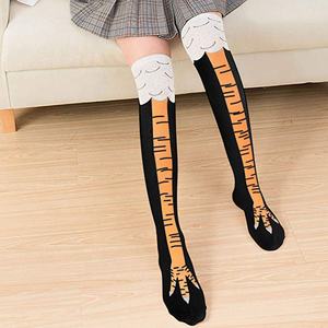 XIANGHUI calcetines <span class=keywords><strong>de</strong></span> <span class=keywords><strong>pierna</strong></span> <span class=keywords><strong>de</strong></span> <span class=keywords><strong>pollo</strong></span> Unisex loco divertido Atlético correr fiesta <span class=keywords><strong>disfraz</strong></span> calcetines Cluck <span class=keywords><strong>pierna</strong></span> rodilla Calcetines - Product Image 4