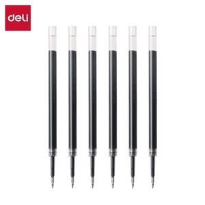 Deli <b>Pen</b> <b>Refills</b> 0.5Mm St Tip Gel Ink For Student Office School Writing - Product Image 1