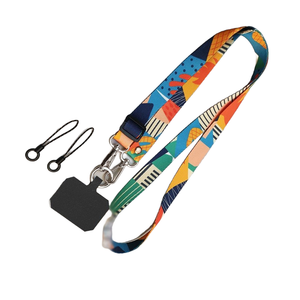 Colorful 6/7/8line Pattern Phone Lanyard PL with Metal Clasp and Keychain Loop for Phone and <b>ID</b> <b>Holder</b> Europa - Product Image 4