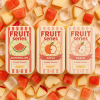 Cure-dents aromatisés à la série de fruits pour arrêter de fumer, Zahnstocher Mit Geschmack, cure-dents aromatisés