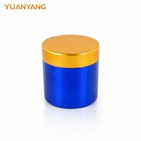 Boîte en aluminium de couleur personnalisée avec couvercle fileté pour l'emballage de produits nutraceutiques, de thé et de produits secs