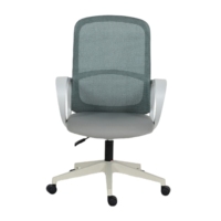 Chaise de bureau ergonomique réglable en hauteur, confortable et multifonctionnelle en tissu moderne, prix de gros d'usine