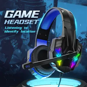 Meilleur Vente en Gros Personnalisé Le RVB <span class=keywords><strong>PS</strong></span> 4 <span class=keywords><strong>PS</strong></span> <span class=keywords><strong>5</strong></span> Étanche Annulation de Bruit Filaire Gamer Écouteurs <span class=keywords><strong>Casque</strong></span> de Jeu avec Micro Usb - Product Image 2