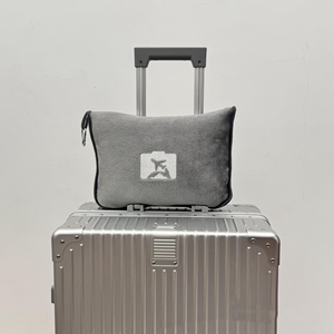 Manta <span class=keywords><strong>de</strong></span> Viaje 2 en 1 con Almohada, Personalizable con Logotipo OEM, Tejida en Franela, para Uso en las Cuatro Estaciones, Portátil, para Regalo <span class=keywords><strong>de</strong></span> Aerolínea - Product Image 6