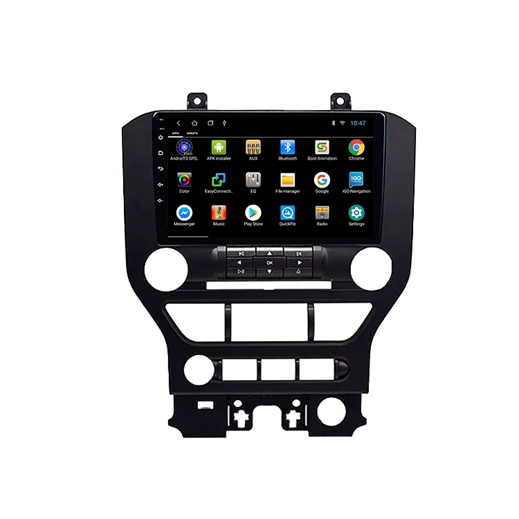 Touchscreen Universal Multimedia 2 Din Autoradio Android Auto Video Player Radio Auto für FORD MUSTANG 2015-2019