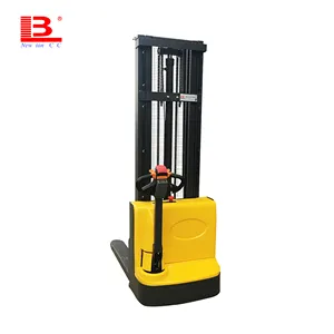 China supplier battery forklift empilhadeira 1 ton 1.5 tons walking electric stacker