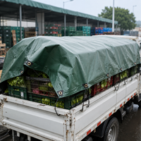 Bâche en vinyle robuste, stabilisée aux UV, imperméable et économique pour la couverture de cargaison de camion
