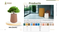 Nouvelle arrivée Pot de fleur en plastique durable multicolore Offre Spéciale pour la maison utilisation de l'agriculture de jardin