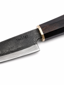 Cuchillo pelador pequeño de 130 mm de longitud de hoja, método de tratamiento térmico por calentamiento y templado para pelar frutas, grosor de 0,2 mm - Product Image 6