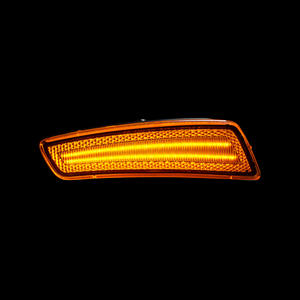 2 PCS Feux latéraux LED pour garde-boue avant pour Pontiac G8 <span class=keywords><strong>GT</strong></span> GXP <span class=keywords><strong>2008</strong></span>-2009 Feux de marqueur de pare-chocs latéral à lentille transparente - Product Image 4