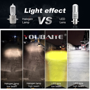 P15D 오토바이 <span class=keywords><strong>LED</strong></span> 헤드 라이트 전구 <span class=keywords><strong>RTD</strong></span> 슈퍼 도트 화이트 옐로우 하이 빔 P15D 오토바이 <span class=keywords><strong>LED</strong></span> 운전 라이트 H6 - Product Image 6