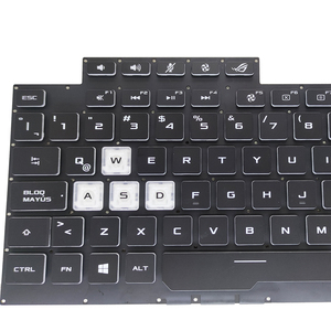 LA ละติน RGB Backlit คีย์บอร์ดสําหรับ ASUS ROG G531 G531GW G531GU G531GD G531G <span class=keywords><strong>G512</strong></span> 561SF11 แป้นพิมพ์แล็ปท็อป - Product Image 5