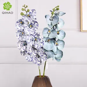 QiHao High Quality Faux Orchid Artificial Orchid Flowers for Table Arrangement Home Hotel Wedding Decor