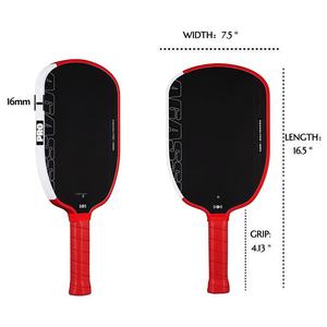 Agasi Pro IV USAPA批准的成人泡菜桨大甜蜜点GEN4 TFP泡沫14毫米16毫米Toray T700原碳纤维表面 - Product Image 3