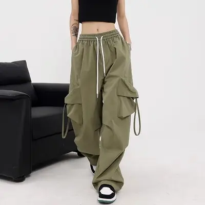 Hersteller Custom Casual Work Pants Ausgestellte Hosen Casual Ladies Casual Hose in voller Länge für Frauen