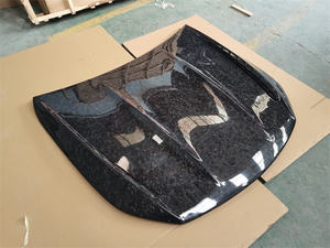 Couvercle de capot de voiture de style supérieur pour Mercedes Bens AMG GT50 GT53 GT63 capot moteur en fibre de carbone forgé à sec - Product Image 2