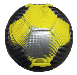 Balón de fútbol Vejiga de PVC con característica de Unión térmica Máquina de fútbol popular Precio promocional de fútbol cosido - Product Image 6