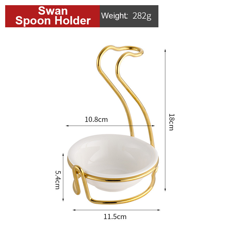 Swan Spoon Holder