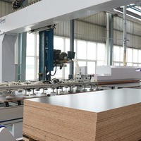 Panneau MDF mélaminé 18 mm résistant à l'humidité pour plan de travail de cuisine, meuble, bureau d'ordinateur avec revêtement UV