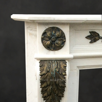 Classique Antique Design Moderne Nature Sculpture Intérieur Décor Marbre Pierre Cheminée Surround