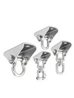 Plaque fixe en acier inoxydable 304 usinée CNC pour suspension au plafond, pour sac de sable de yoga aérien, balançoire, hamac et crochet de suspension pour chaise
