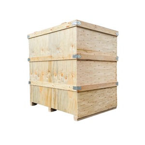 Sonia Solid Wood Export <b>Crates</b> Fumigation Free Customizable Size Packaging <b>Box</b> For Logistics Equipment - Product Image 4