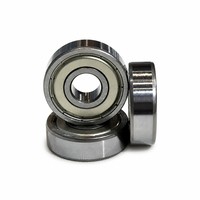629/ZZ Bantalan Bola Alur Dalam P5 ZV3 Berpelindung Logam ZZ Bearing Baja Seri 620 Kustom OEM Cina