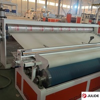 Extrusora Automática de Doble Tornillo para Lona de PVC, Línea de Producción de Láminas de Vinilo de Alta Capacidad para Señales Publicitarias