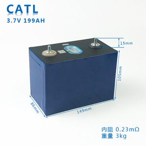 Prismatic CatL NCM 3.7v 199ah Grade 3.7V 150AH 169Ah 195Ah 180Ah Rechargeable Battery Golfcarts Deep Cycle - Product Image 2