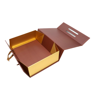 批发大号背包礼盒现货，通用折叠手提收纳翻盖礼品包装盒 - Product Image 1