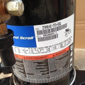 คอมเพรสเซอร์แบบสโครล Copeland รุ่น ZF15K4-TFD-551 สามเฟส 200V สำหรับใช้งานในอุตสาหกรรม - Product Image 2